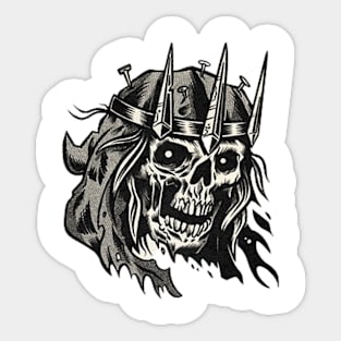 Wendigo Art Sticker